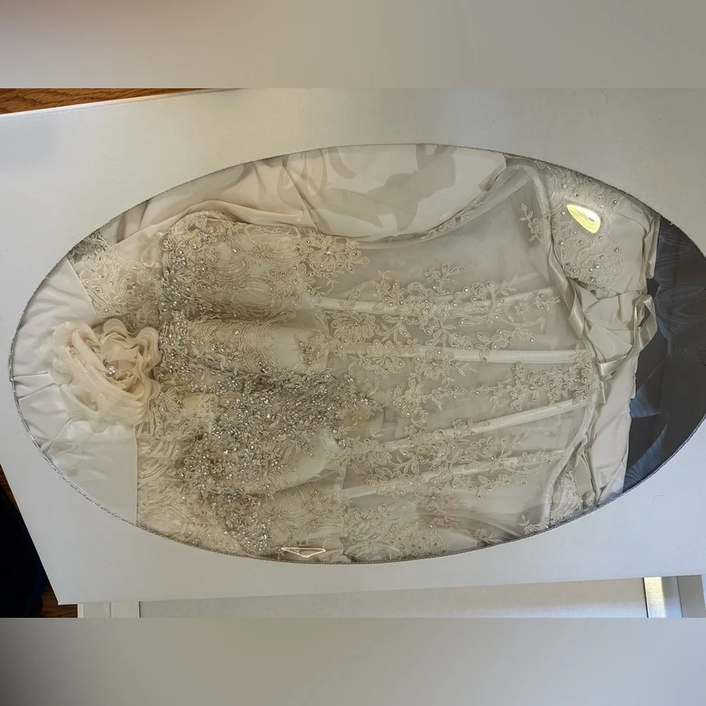 Pnina Tornai bridal gown corset and skirt wedding dress - Picture 7 of 16